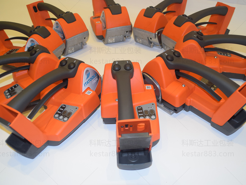 ITA24電動塑鋼打包機為什么價值上萬塊？有何特點？